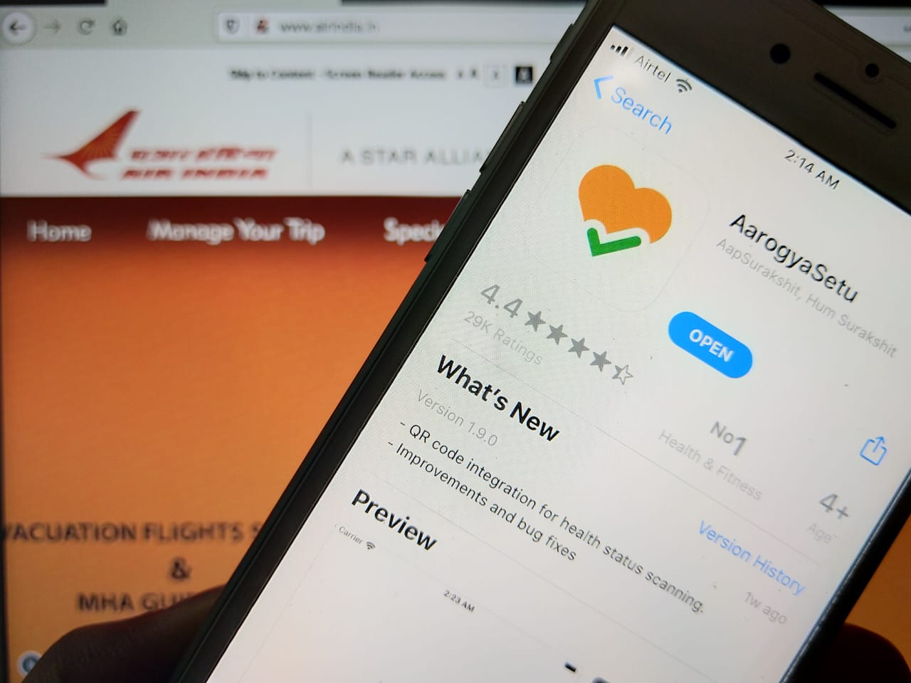 Aarogya Setu 2.0 Adds Google Gemma For India Health Records