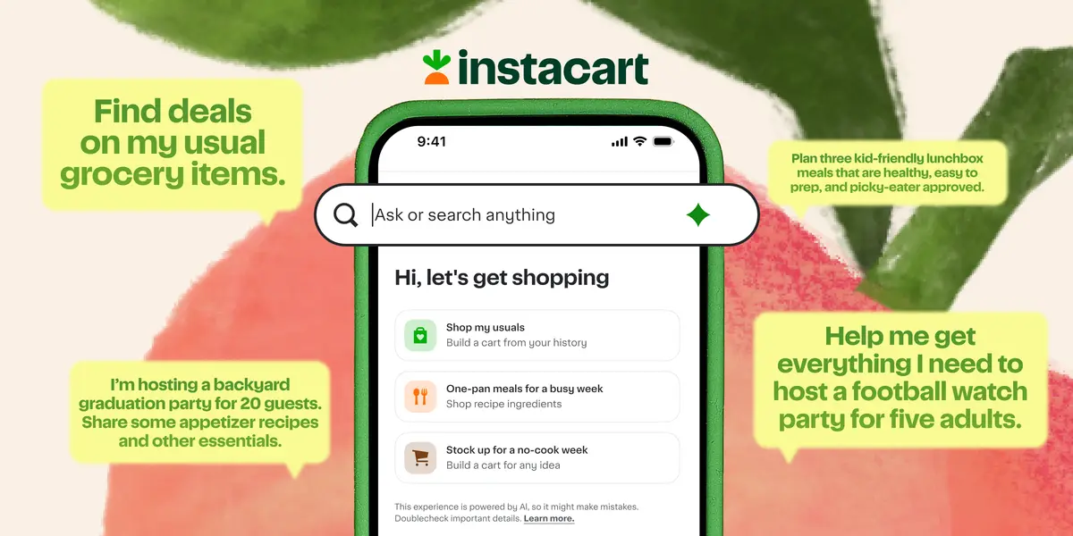 Instacart’s Grocery AI Rollout Tests Whether Agents Can Build Baskets Without Breaking Trust