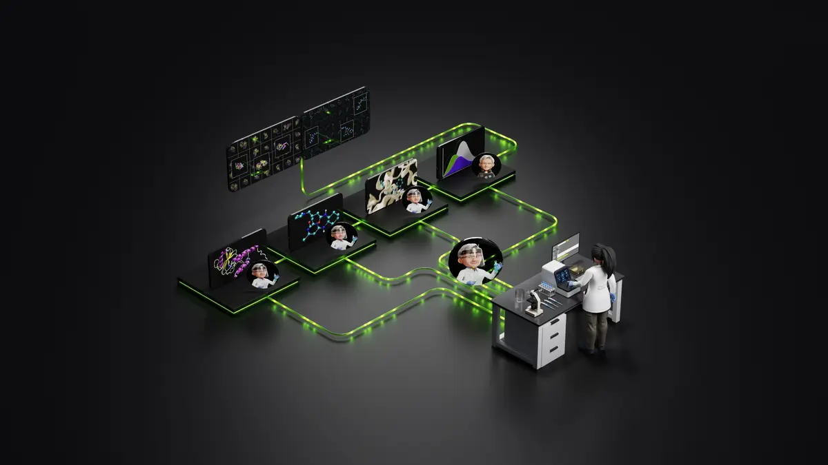 NVIDIA تمنح وكلاء الذكاء الاصطناعي حزمة أدوات لعلوم الحياة