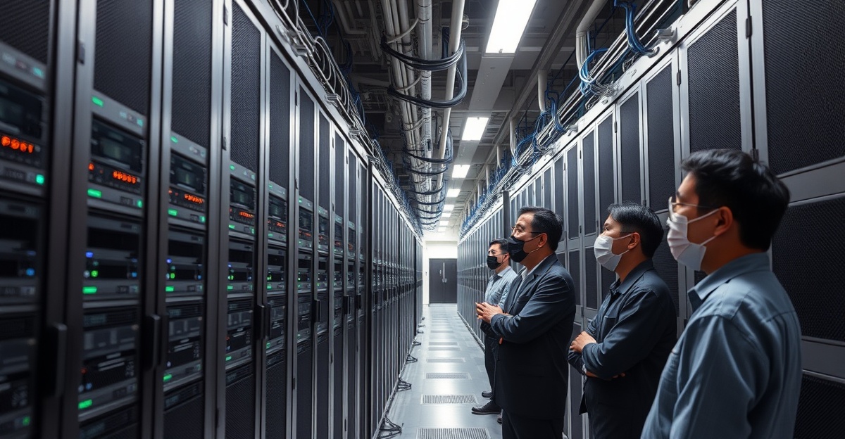 مركز بيانات KDDI للذكاء الاصطناعي في Osaka يحول التبريد السائل إلى اختبار للطاقة
