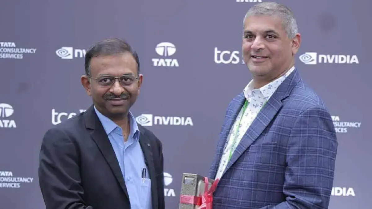TCS تفتح مختبر ذكاء اصطناعي صناعي في بنغالورو ببنية Nvidia